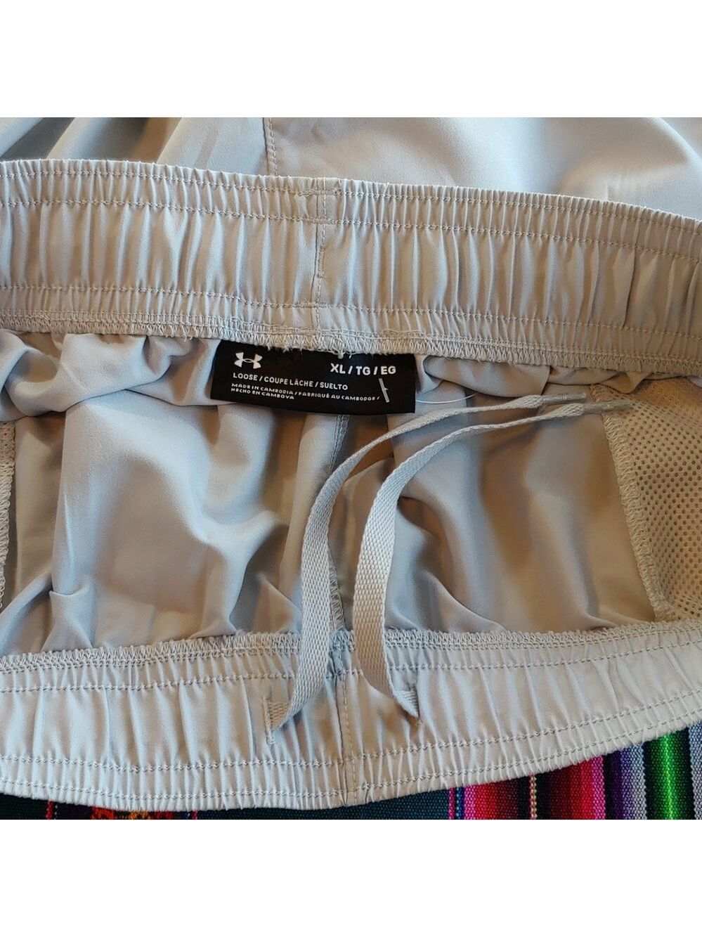 Under Armour Men's Athletic Graphic Shorts Light Grey size XL NWT - Picture 13 of 16